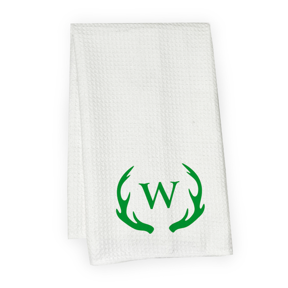 Antler Monogram Microfiber Hand Towel Antler Monogram Microfiber Hand Towel