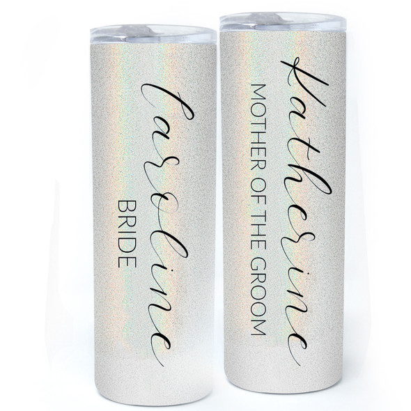 Wedding Party Shimmer Tumbler 20 oz. Wedding Party Shimmer Tumbler 20 oz.