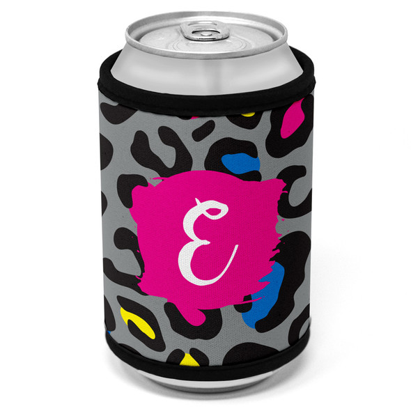Neon Leopard Can Cooler Neon Leopard Can Cooler