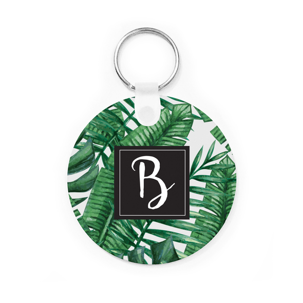 Tropical Leaves Key Chain Tropical Leaves Key Chain
