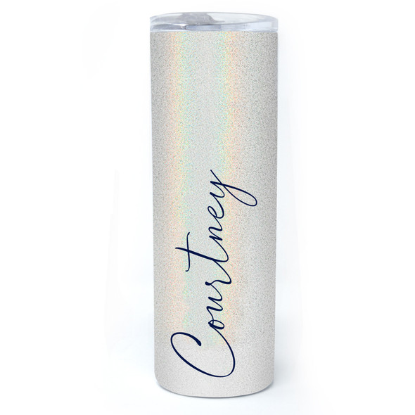 Modern Calligraphy Shimmer Tumbler 20 oz. Modern Calligraphy Shimmer Tumbler 20 oz.
