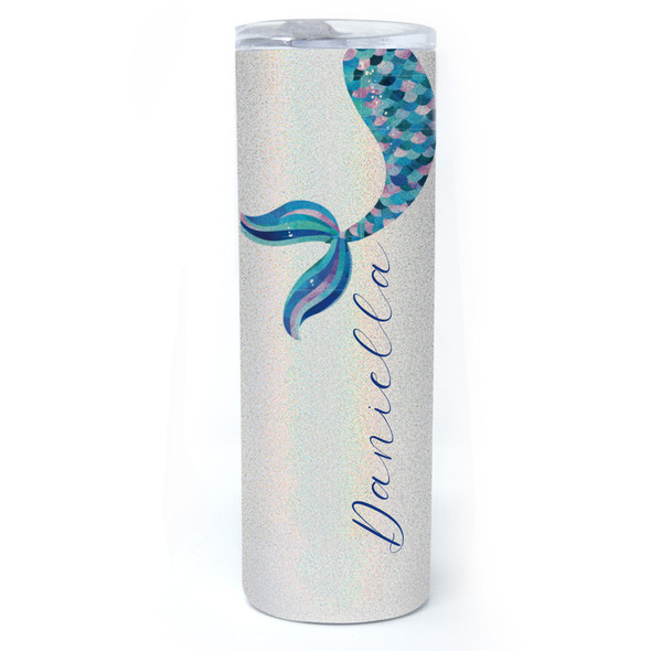 Blue Mermaid Shimmer Tumbler 20 oz. Blue Mermaid Shimmer Tumbler 20 oz.