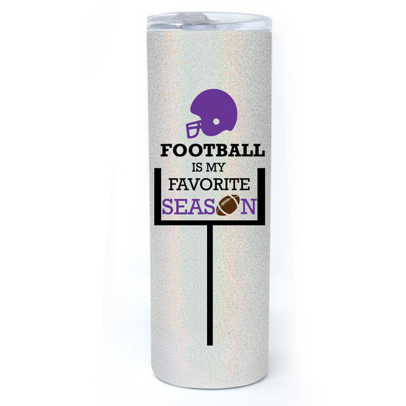 Football is My Fav Shimmer Tumbler 20 oz. Football is My Fav Shimmer Tumbler 20 oz.