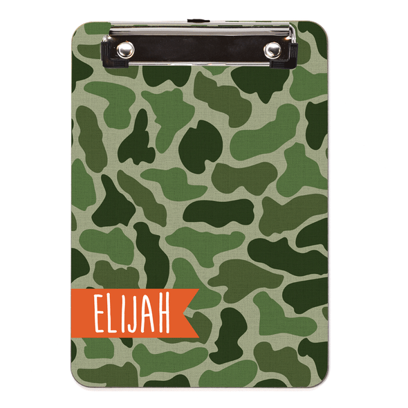 Textured Camo Clipboard Textured Camo Clipboard