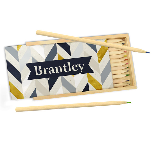 BG Herringbone Pencil Box BG Herringbone Pencil Box