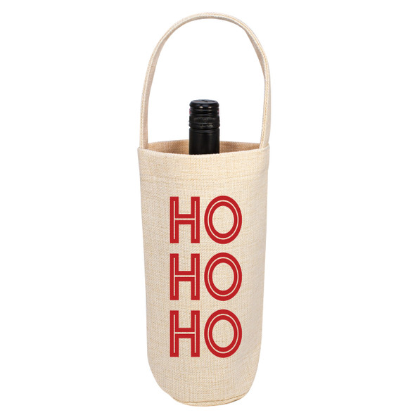 HOHOHO Linen Bottle Tote HOHOHO Linen Bottle Tote