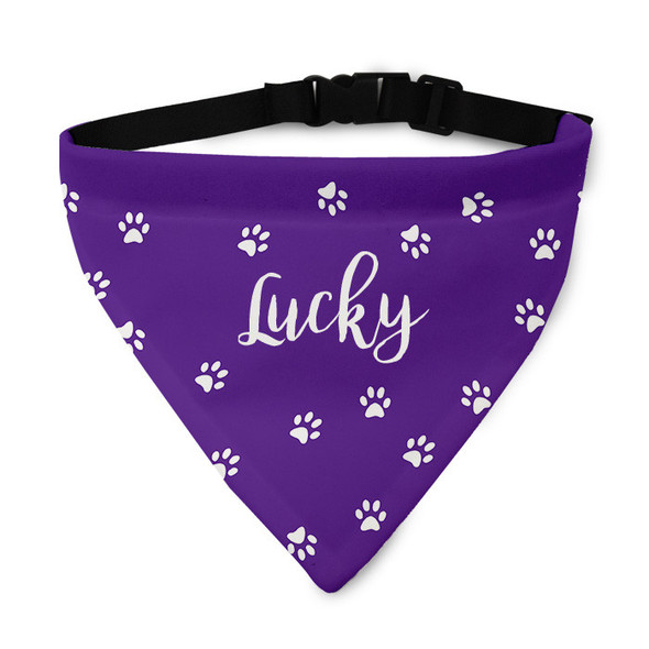 Paws Prints Pet Bandana Collar Paws Prints Pet Bandana Collar