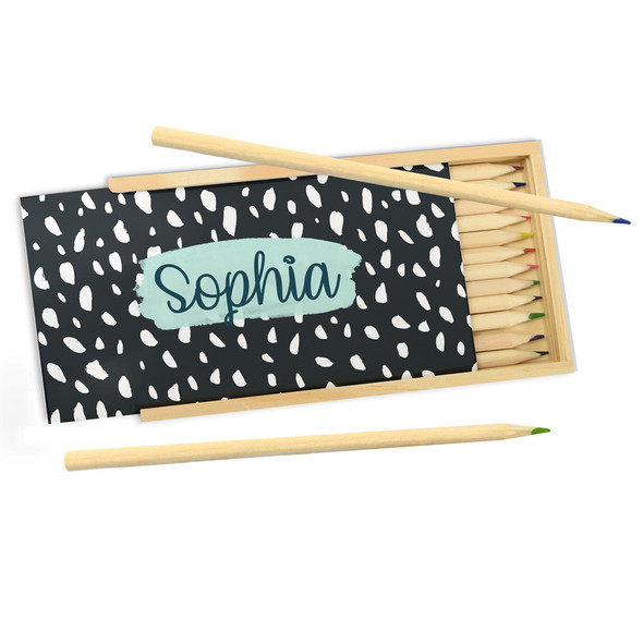 Brush Marks Pencil Box Brush Marks Pencil Box
