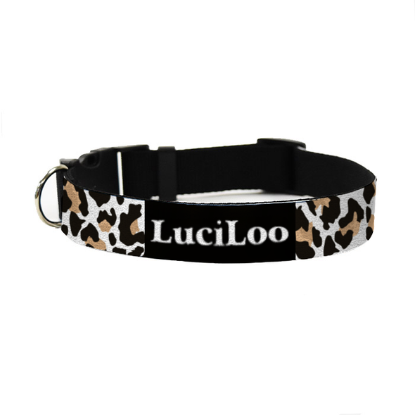 Leopard Pet Collar Leopard Pet Collar