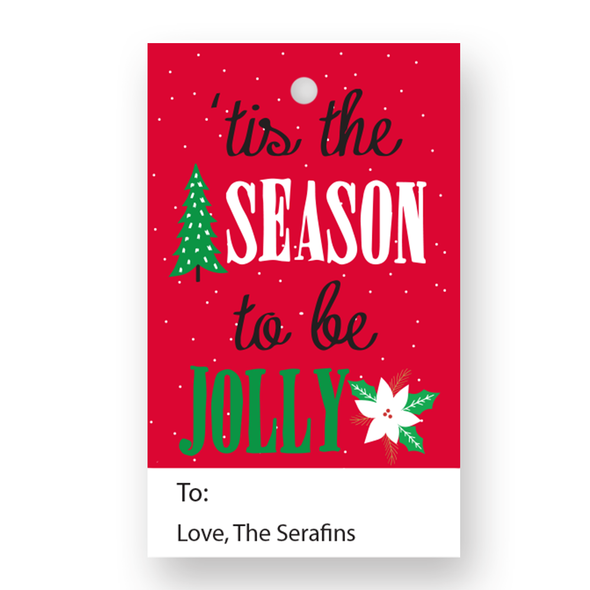 Tis the Season Gift Tags - Set of 41 - Pearl Tis the Season Gift Tags - Set of 41 - Pearl
