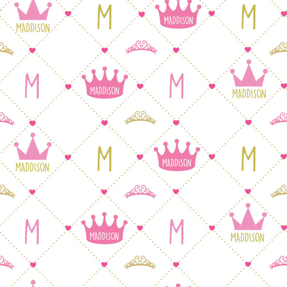 Princess Name Personalized Gift Wrap Princess Name Personalized Gift Wrap