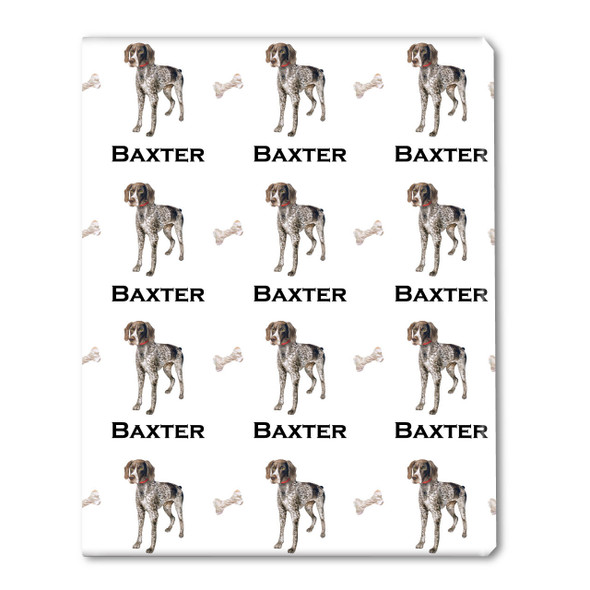 Watercolor German Shorthaired Pointer Personalized Gift Wrap Watercolor German Shorthaired Pointer Personalized Gift Wrap