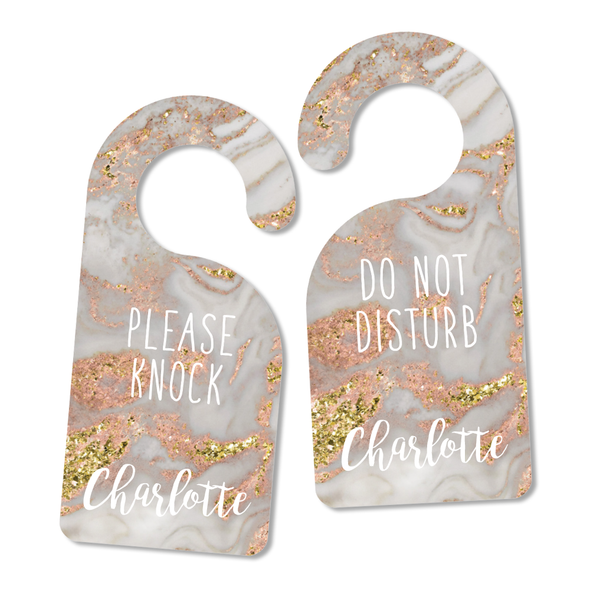 Rosegold Door Hanger