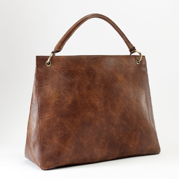 Brown Townsend Tote - Vegan Leather Brown Townsend Tote - Vegan Leather