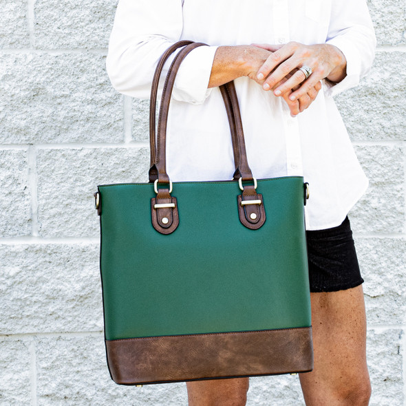 Evergreen Claire Tote - Vegan Leather