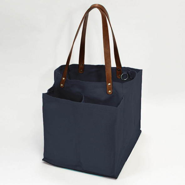 Navy Canvas Ultimate Market  Tote