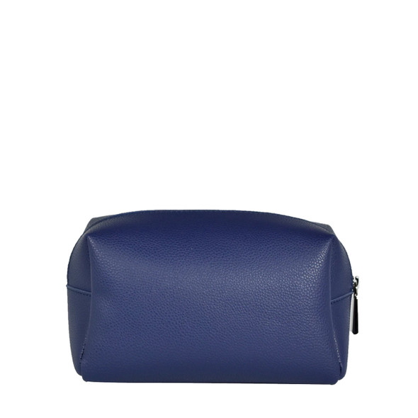 Vegan Leather Navy Travel Pouch Vegan Leather Navy Travel Pouch
