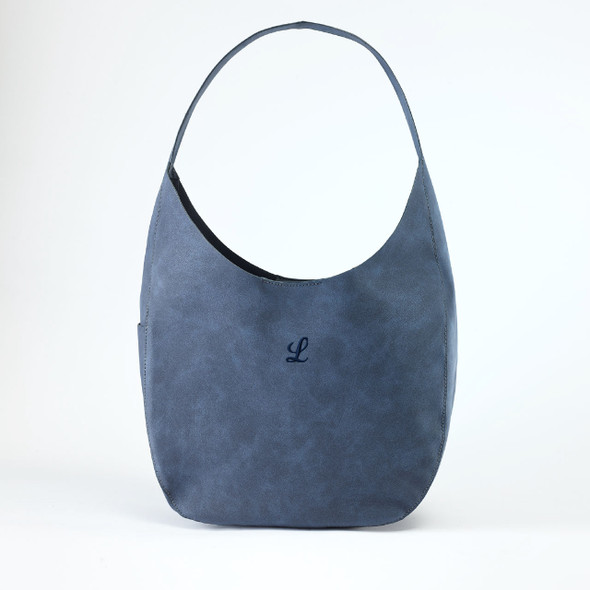 Indigo Havana Hobo - Vegan Leather - Embroidered Indigo Havana Hobo - Vegan Leather - Embroidered