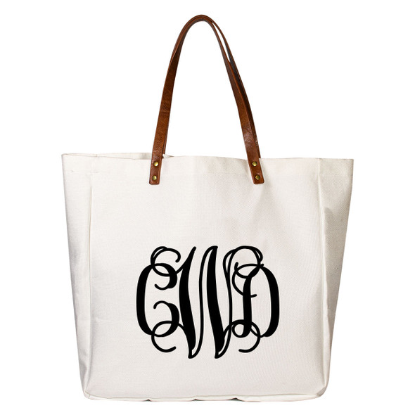 Vine Monogram Rover Tote Vine Monogram Rover Tote