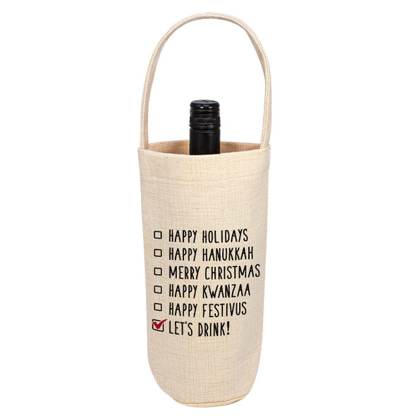 Let's Drink Bottle Tote Let's Drink Bottle Tote