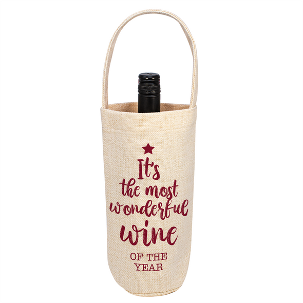 Most Wonderful Wine Bottle Tote Most Wonderful Wine Bottle Tote