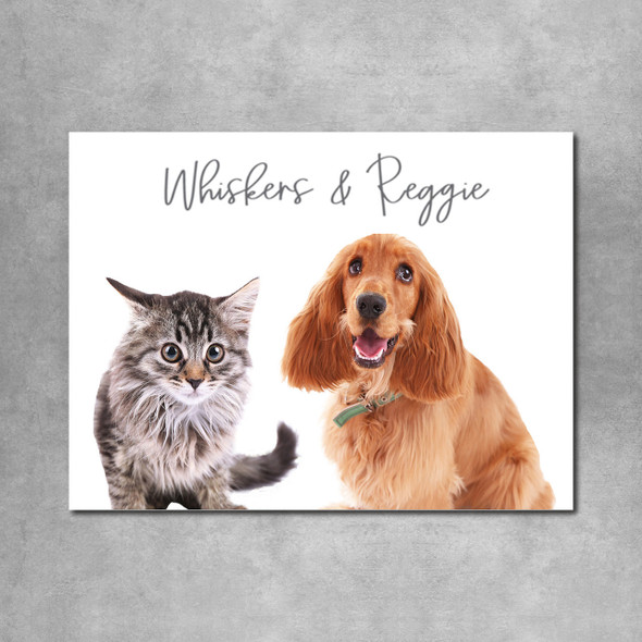 Canvas Wall Print with Text- 18" x 24" 2 Photo Canvas Wall Print with Text- 18" x 24" 2 Photo