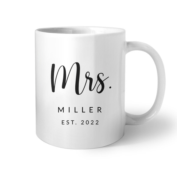 Mr. Mrs Coffee Mug Mr. Mrs Coffee Mug