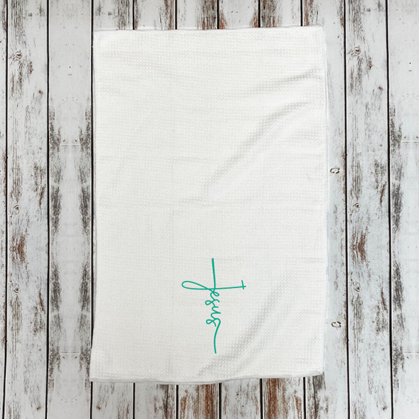 Jesus Cross Microfiber Hand Towel Jesus Cross Microfiber Hand Towel