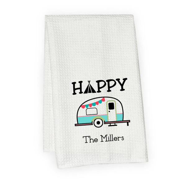 Happy Camper Microfiber Hand Towel Happy Camper Microfiber Hand Towel