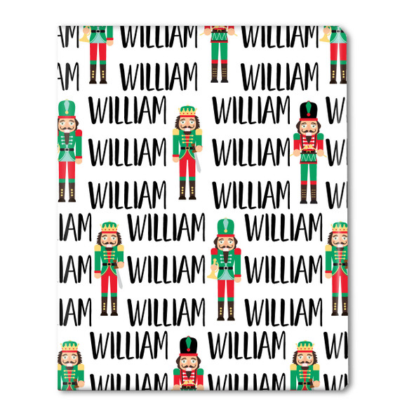 Nutty Nutcrackers Personalized Gift Wrap Nutty Nutcrackers Personalized Gift Wrap