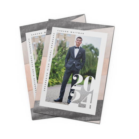 Graduate Framed Photo Announcement- Desert Sands Graduate Framed Photo Announcement- Desert Sands