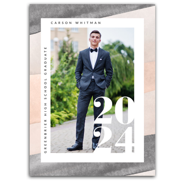 Graduate Framed Photo Announcement- Desert Sands Graduate Framed Photo Announcement- Desert Sands