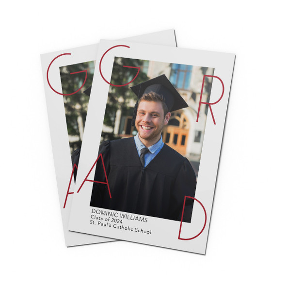 Framed GRAD Photo Announcement Framed GRAD Photo Announcement