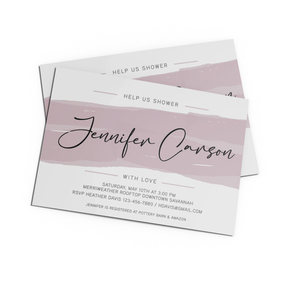 Help Us Shower Bridal Invitation Help Us Shower Bridal Invitation