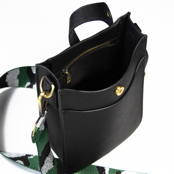 Midnight Lulu Crossbody - Vegan Leather Midnight Lulu Crossbody - Vegan Leather
