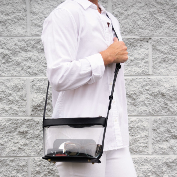 Clear/Midnight Crossbody Bag Clear/Midnight Crossbody Bag