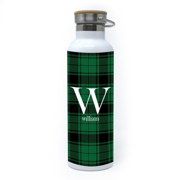 Green & Black Check Canteen Bottle 25 oz. Green & Black Check Canteen Bottle 25 oz.