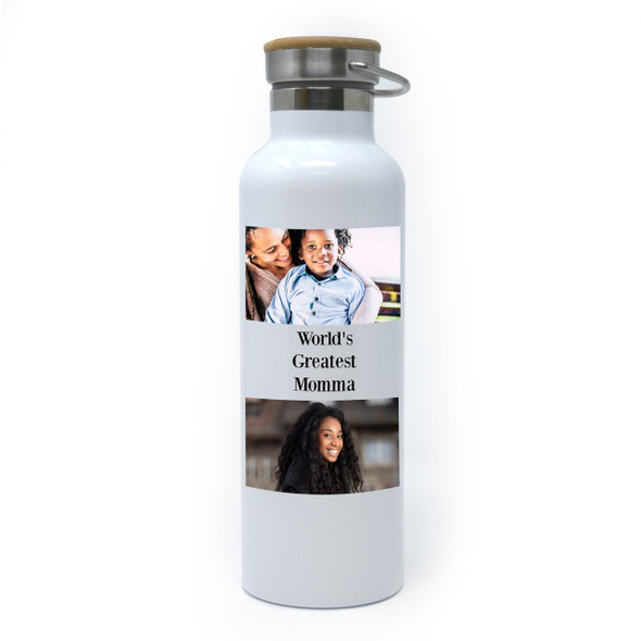 Two Photo Canteen Bottle 25 oz. Two Photo Canteen Bottle 25 oz.