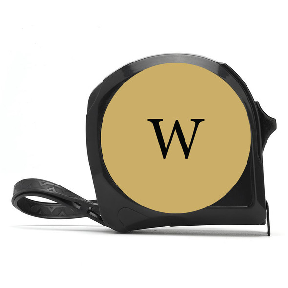 Classic Initial Monogram Tape Measure