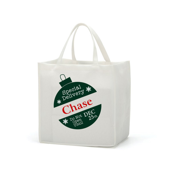 Special Delivery Ornament Small Gift Tote Special Delivery Ornament Small Gift Tote