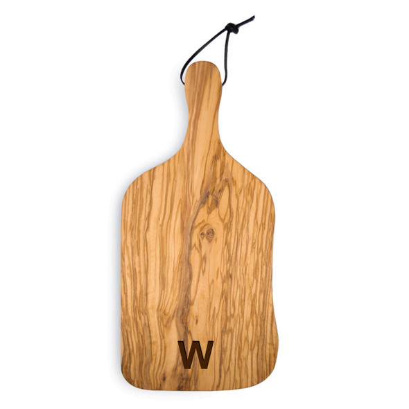 Olive Wood Paddle Board- Engraved Letter Olive Wood Paddle Board- Engraved Letter