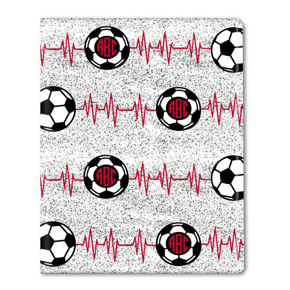 Soccer Monogram Gift Wrap Soccer Monogram Gift Wrap