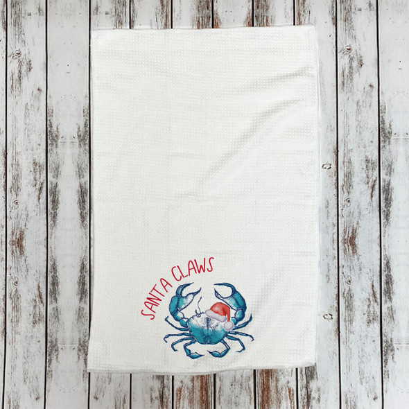 Santa Claws Microfiber Hand Towel