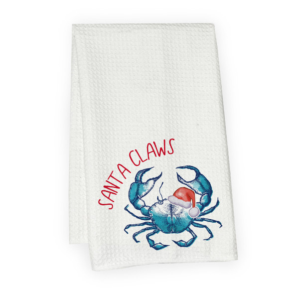 Santa Claws Microfiber Hand Towel