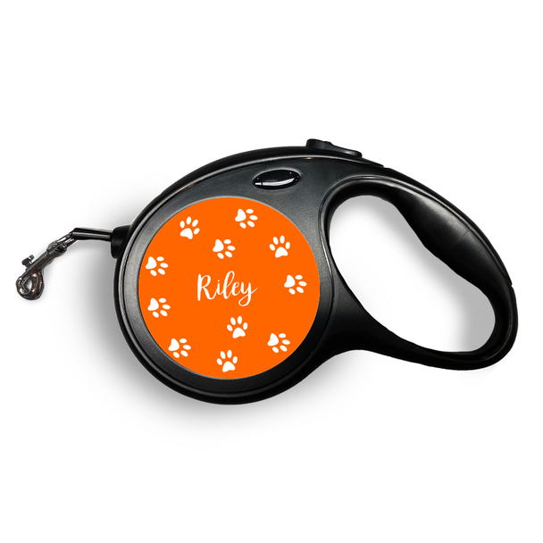 Mini Paws Prints Retractable Pet Leash
