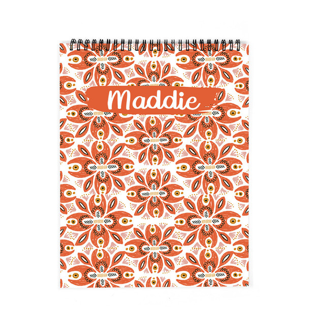 Coral Boho Sketchbook Coral Boho Sketchbook