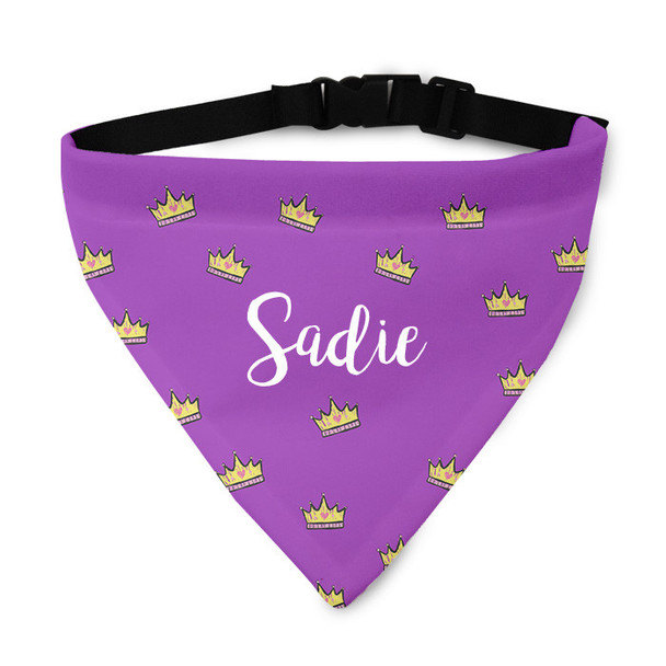 Yellow Crowns Pet Bandana Collar