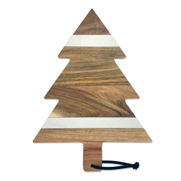 Acacia & Stone Tree Serving Board