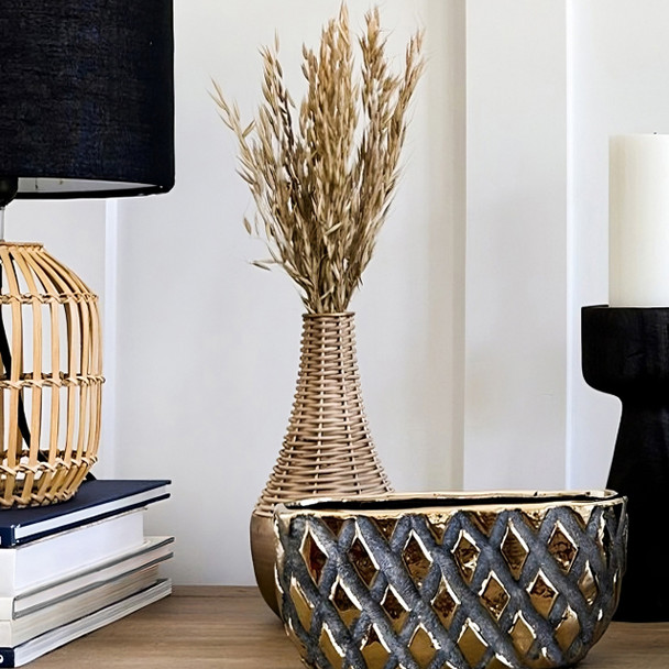 Lucia Woven Vase