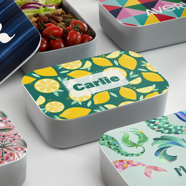Lemonee Zest Lunch Box - Personalized Lemonee Zest Lunch Box - Personalized